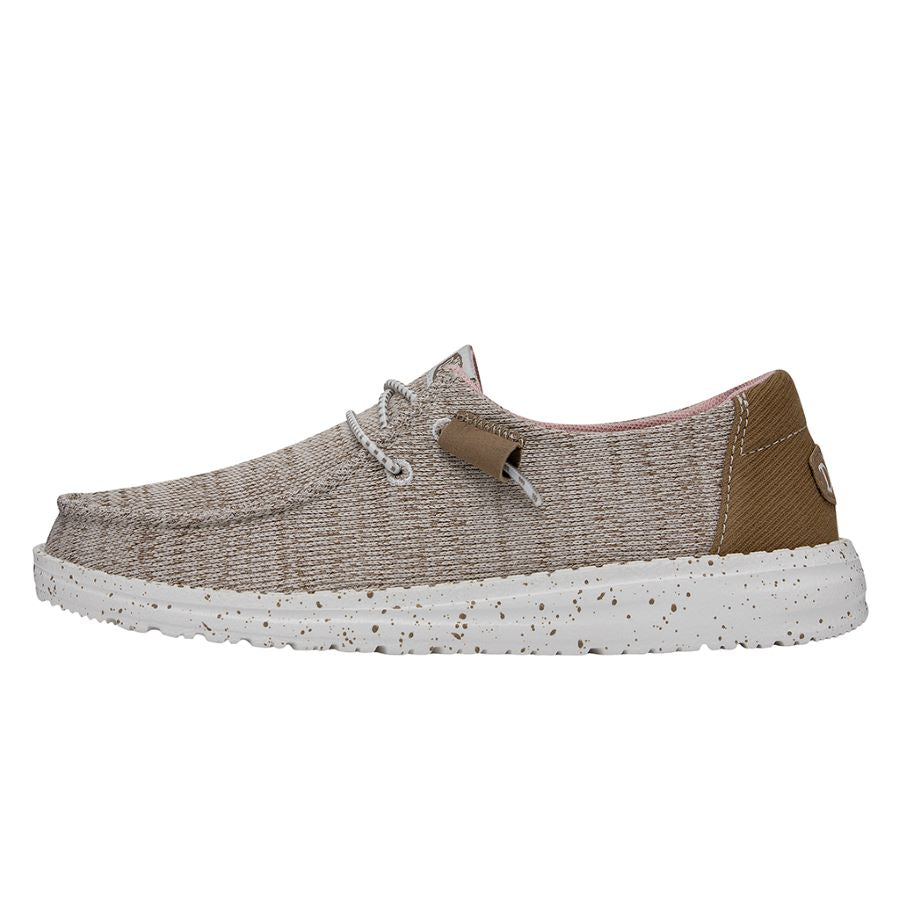 Breathable Mesh Slip-On Shoes for Comfort & Travel | Wendy Sport - Walnut