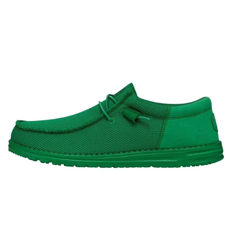 Breathable Knit Sneakers with Elastic Laces | Wally Funk Mono