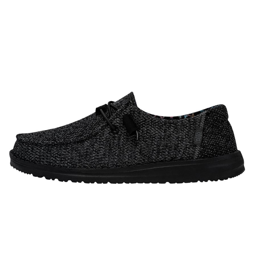 Women's Comfortable Micro Moccasin Socks for Travel | Wendy Sox Black
