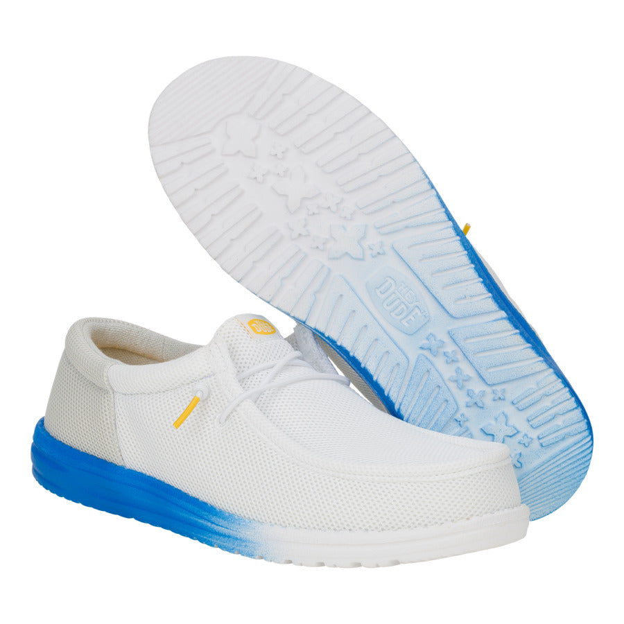 Ombre Sneakers with Textile Upper & Lightweight Outsole | Wally Funk