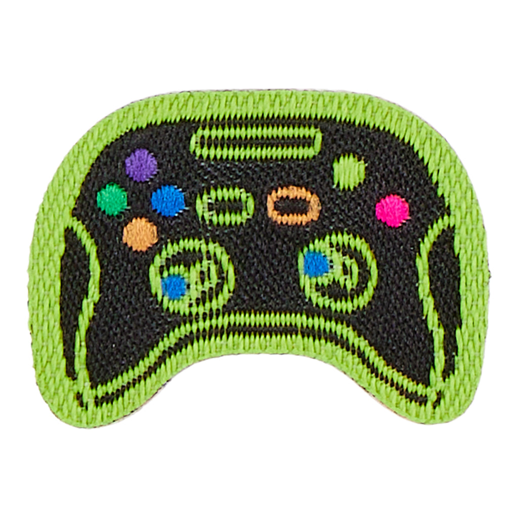 Peel & Stick Game Controller Patch for Shoes | 20mm Woven