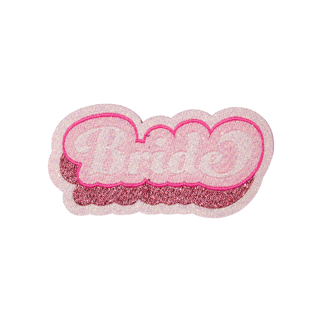 Bride Patch - Peel & Stick Woven Badge for Wedding Attire