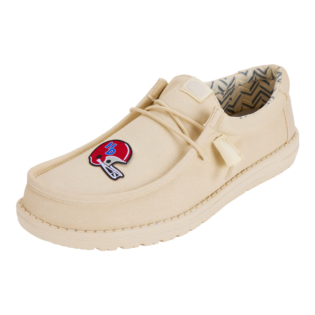 Football Helmet Patch for Shoes - Woven Peel & Stick | 35mm