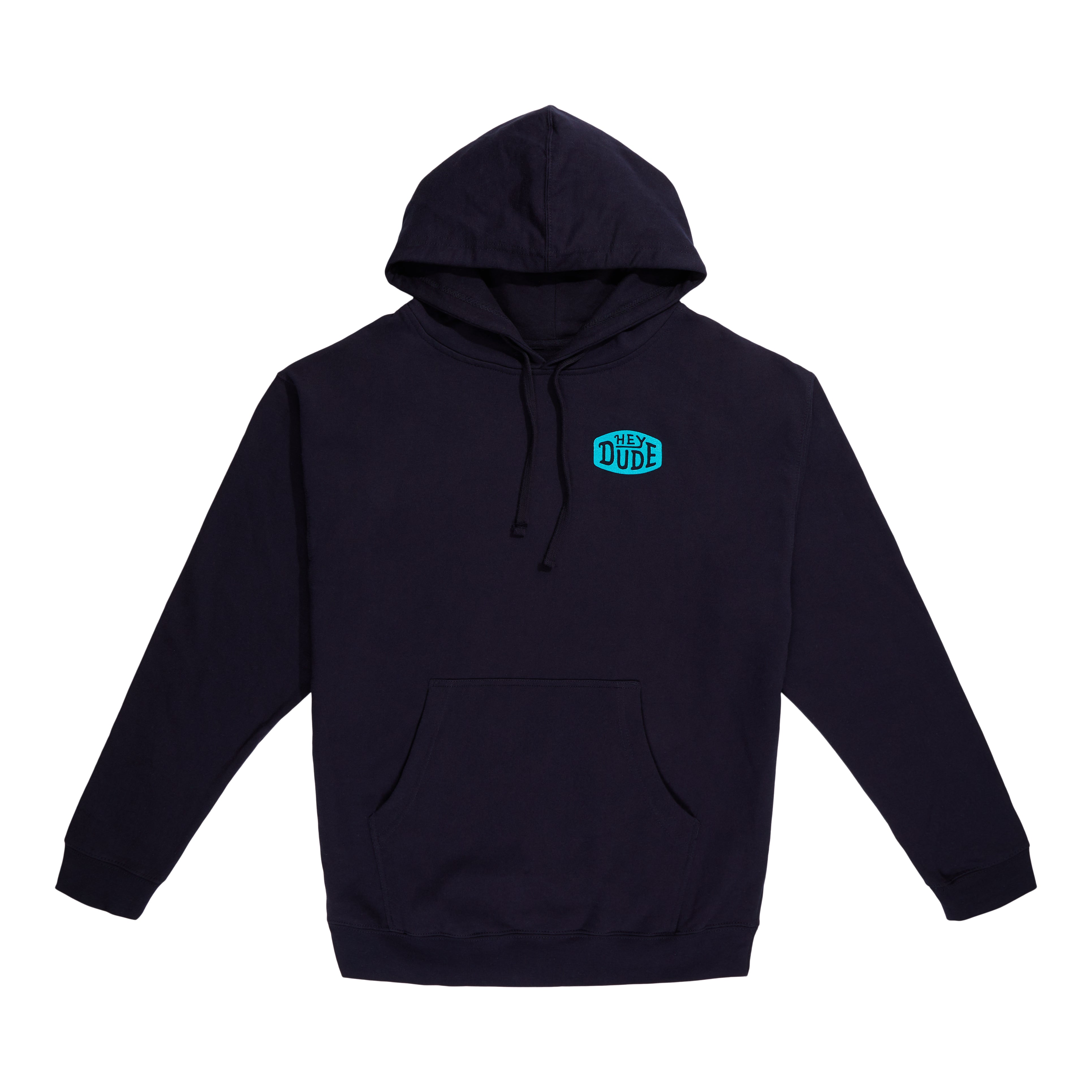 Modern Trout Hoodie - Navy | Cotton-Poly Blend & Kanga Pocket