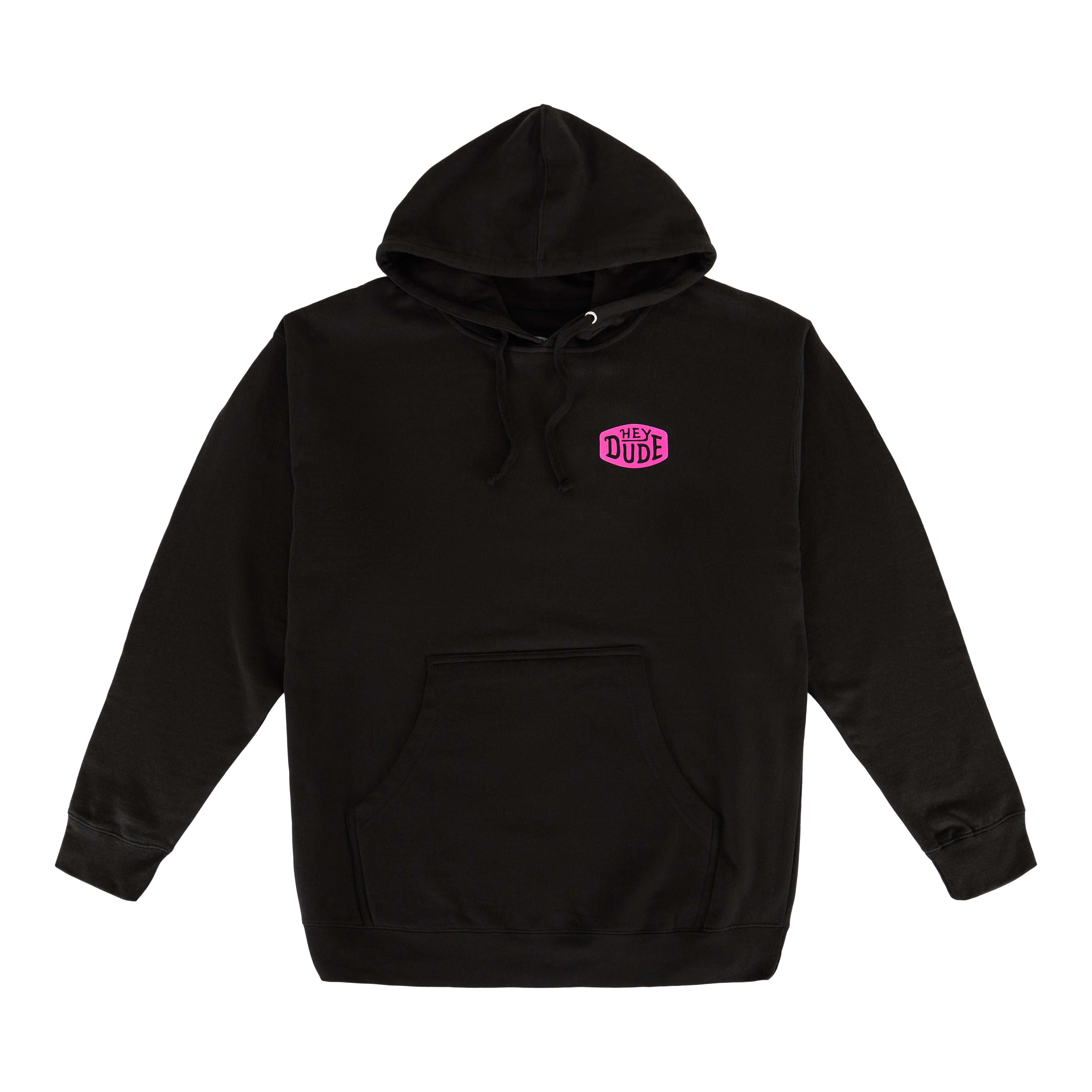 Cozy Graphic Hoodie with Kanga Pocket & Drawstring Hood | HEYDUDE
