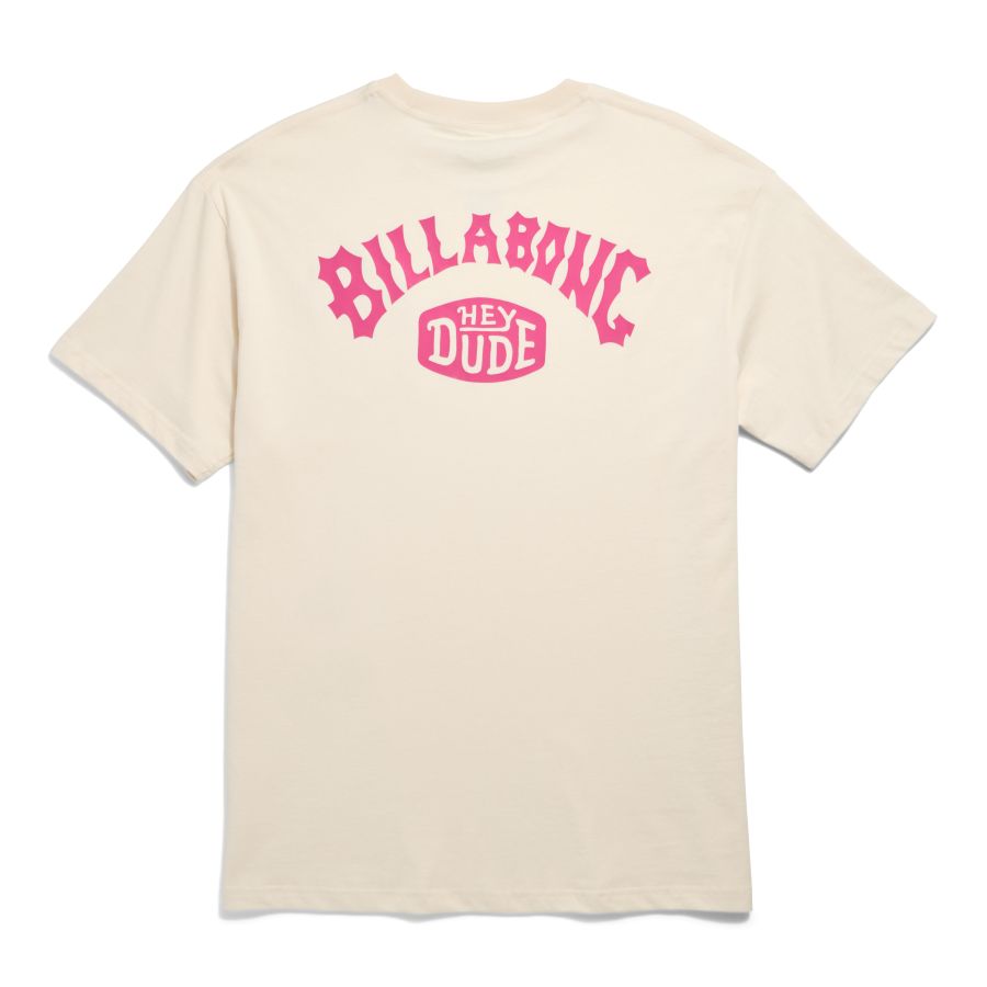 Billabong HD Tee - Crew Neck Loose Fit T-Shirt | Egret