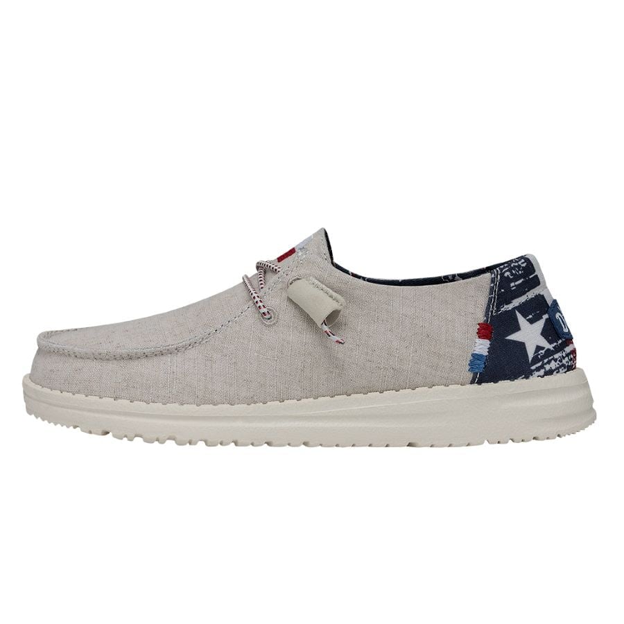 Breathable Texas Canvas Shoes for Travel & Comfort | Wendy Off White