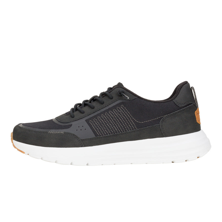 Slip-On Mesh Sneakers with Suede Toe & Heel | Sirocco Alta