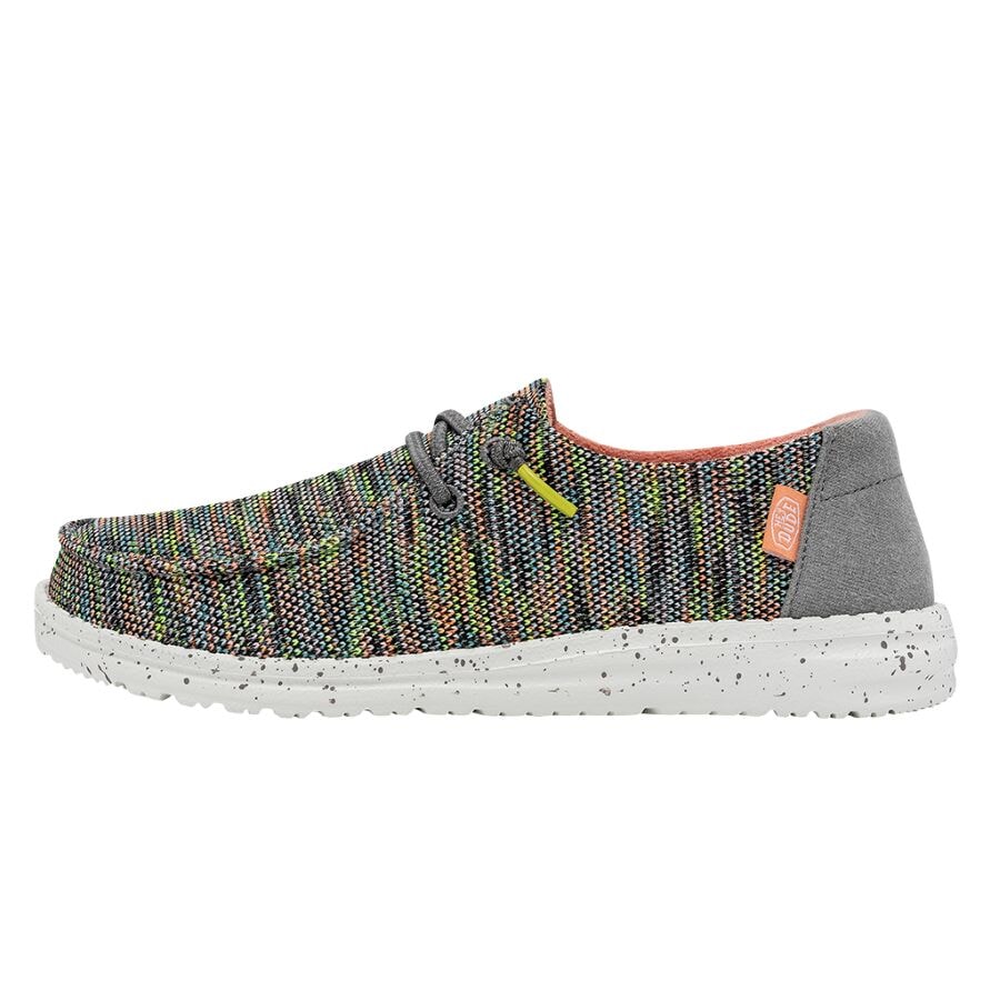 Peacock Pink Wendy Sox - Lightweight Comfort Slip-On Shoes | HEYDUDE