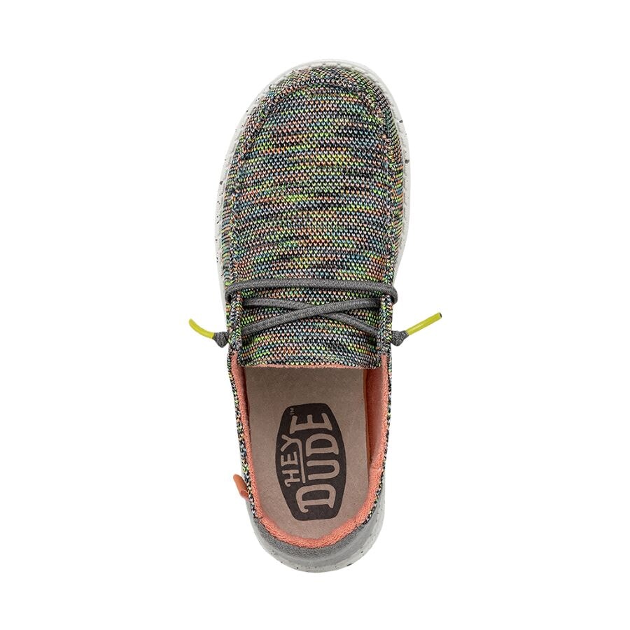 Peacock Pink Wendy Sox - Lightweight Comfort Slip-On Shoes | HEYDUDE