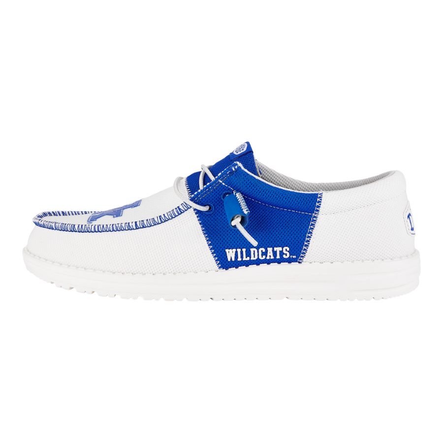 Men's HEYDUDE Wally Tri Slip-On Shoes for Comfort & Style | Kentucky Wildcats Design