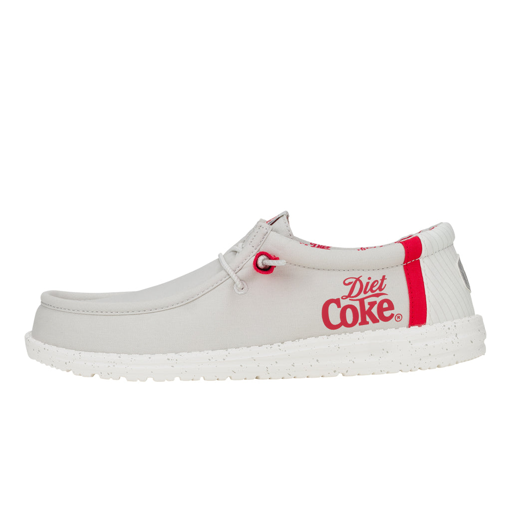 Comfortable Slip-On Sneakers with Elastic Laces | Wally Diet Coke