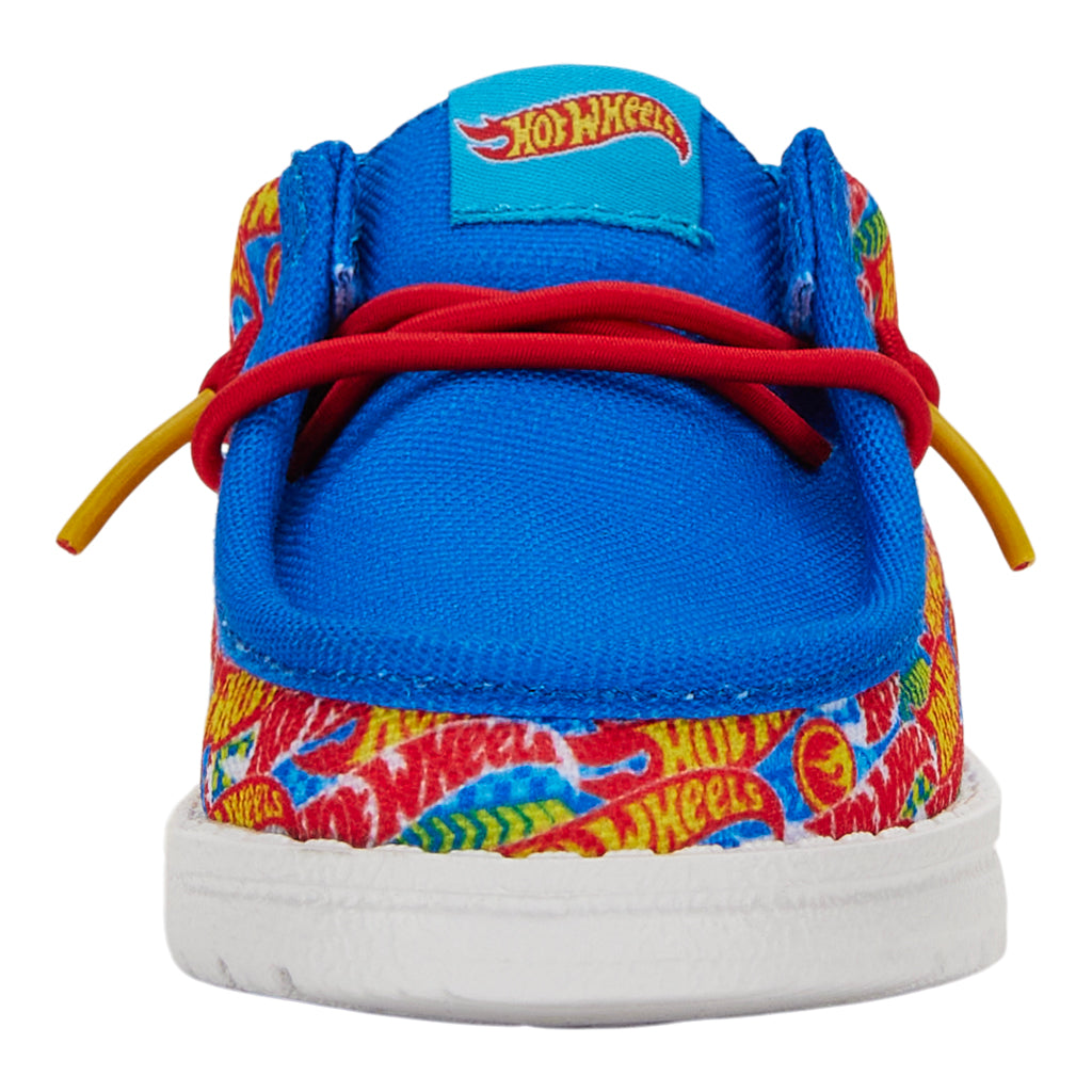 Lightweight Toddler Shoes with Flexible Outsole | HEYDUDE x Hot Wheels
