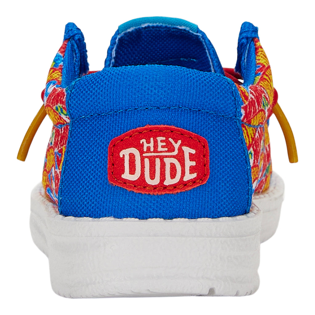 Lightweight Toddler Shoes with Flexible Outsole | HEYDUDE x Hot Wheels