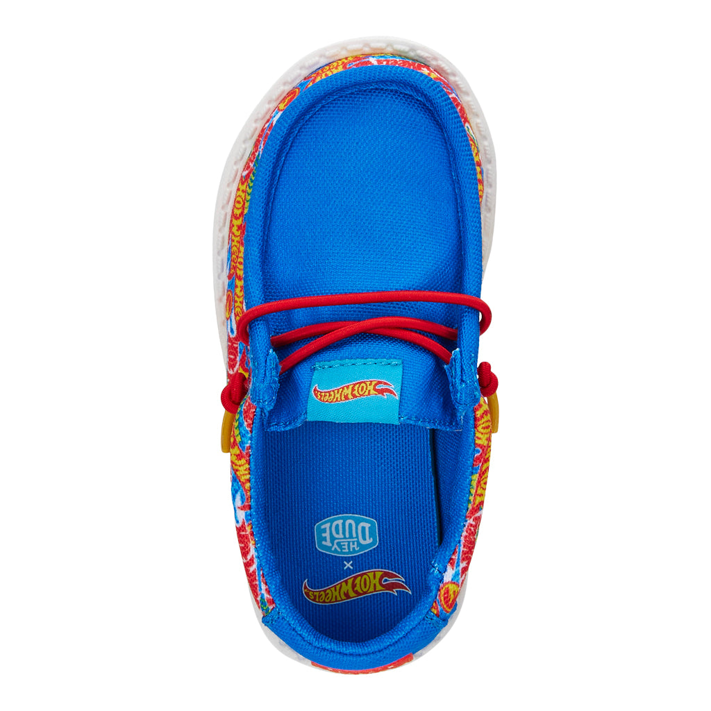 Lightweight Toddler Shoes with Flexible Outsole | HEYDUDE x Hot Wheels
