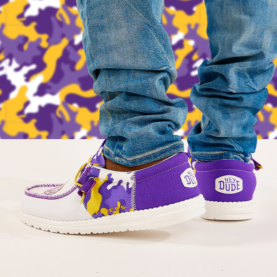 Men's Wally Tri LSU Sneakers | Lightweight & Comfortable for Game Day