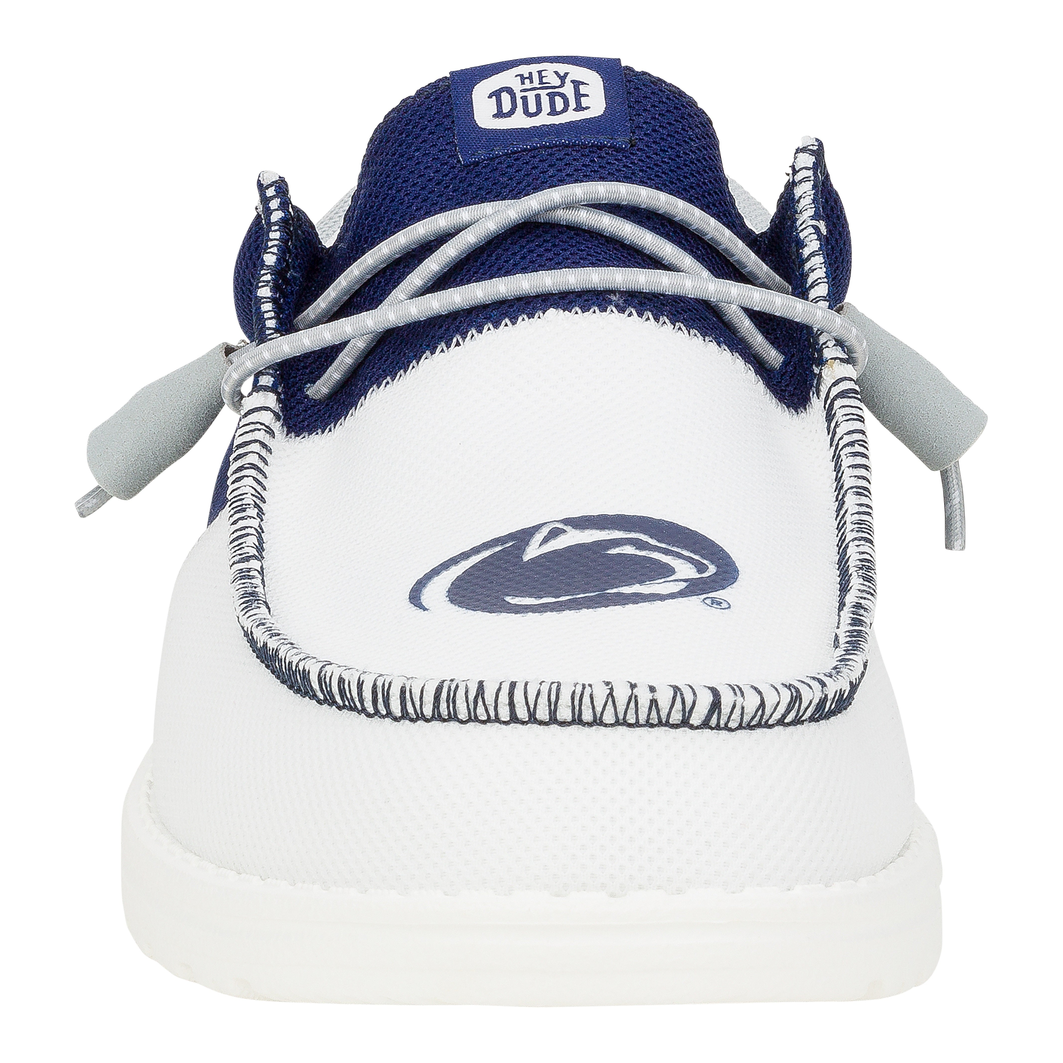 Men's HEYDUDE Wally Tri Slip-On Shoes - Penn State Navy/Grey