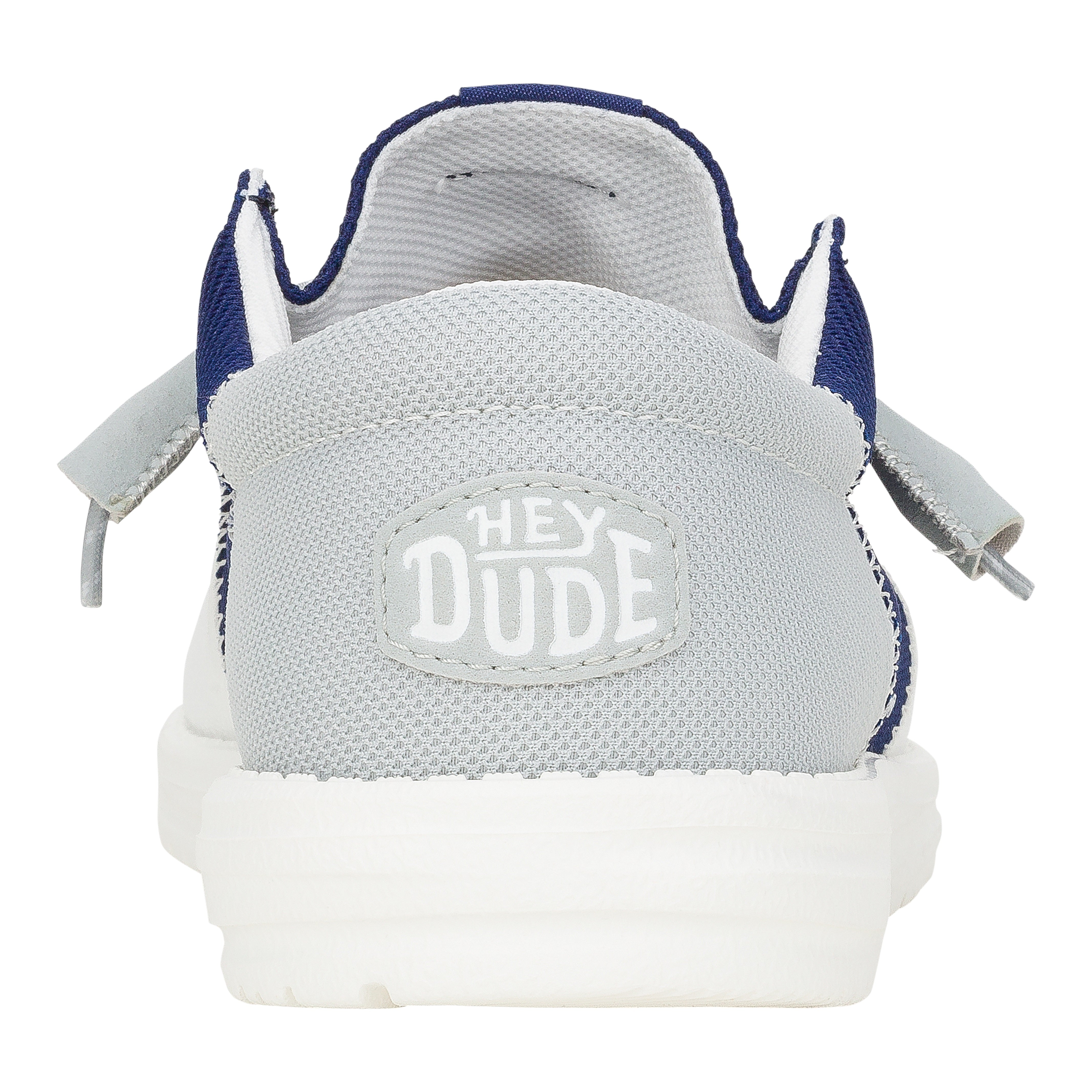 Men's HEYDUDE Wally Tri Slip-On Shoes - Penn State Navy/Grey