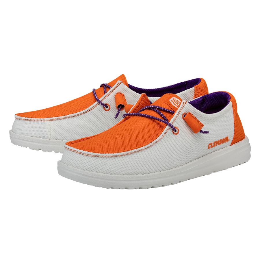 Women's Wendy Slip-On Shoes for Clemson Tigers Fans | HEYDUDE Comfort