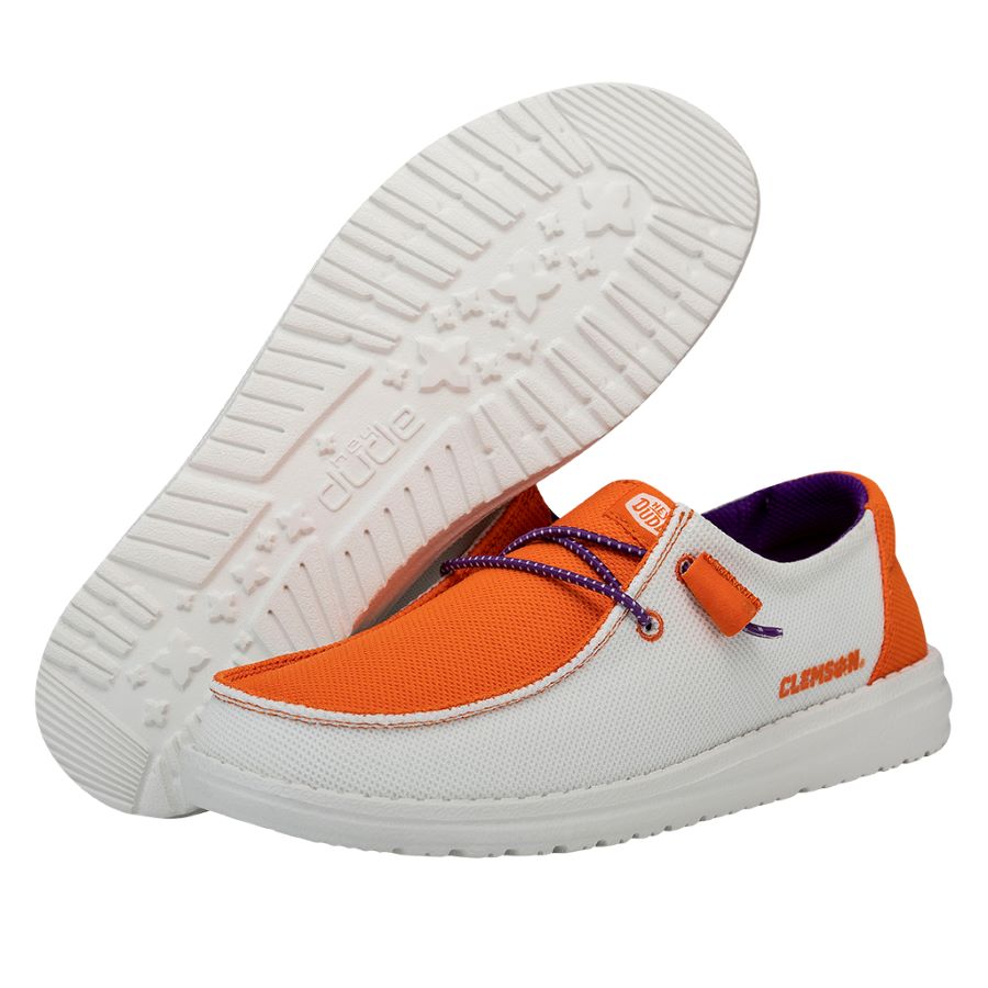 Women's Wendy Slip-On Shoes for Clemson Tigers Fans | HEYDUDE Comfort