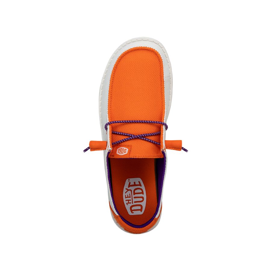 Women's Wendy Slip-On Shoes for Clemson Tigers Fans | HEYDUDE Comfort