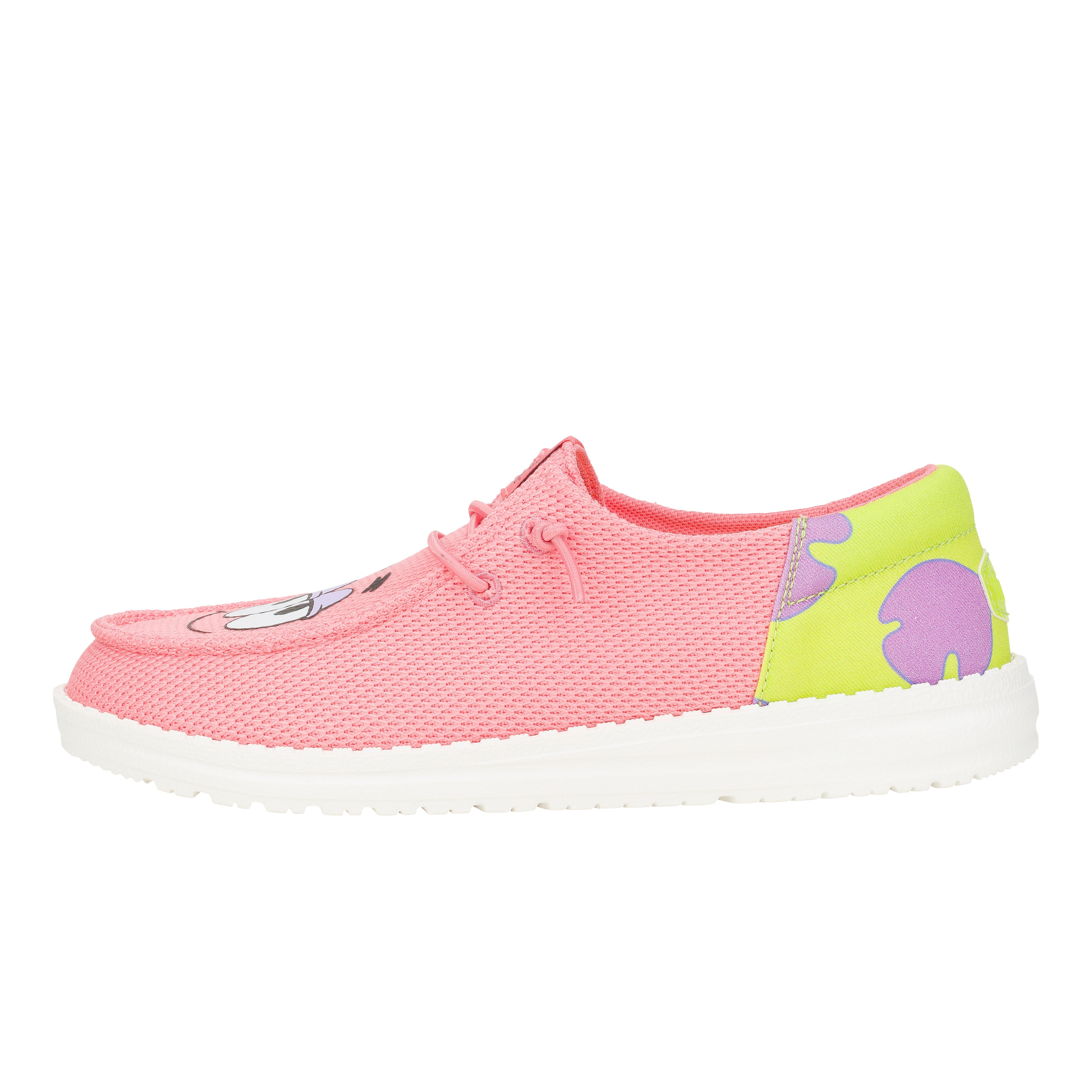 Patrick Star Slip-On Sneakers with Elastic Laces | Wendy Funk