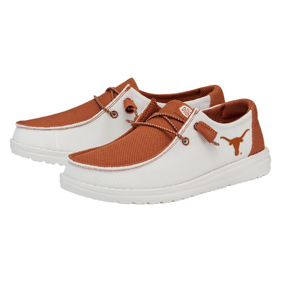 Women's Texas Longhorns Slip-On Shoes | HEYDUDE Wendy Comfort
