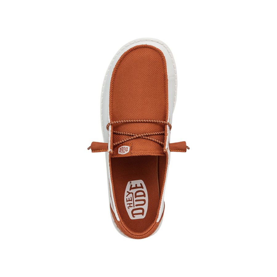 Women's Texas Longhorns Slip-On Shoes | HEYDUDE Wendy Comfort