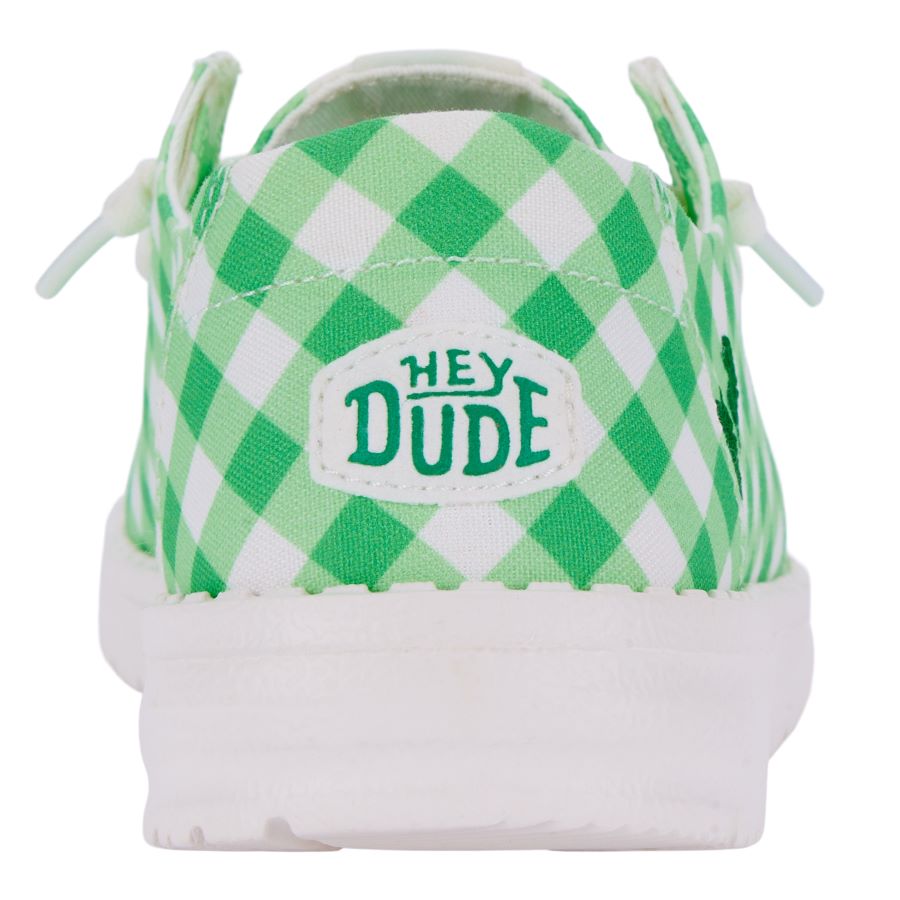 St. Patrick's Day Canvas Shoes with Elastic Laces | Wendy