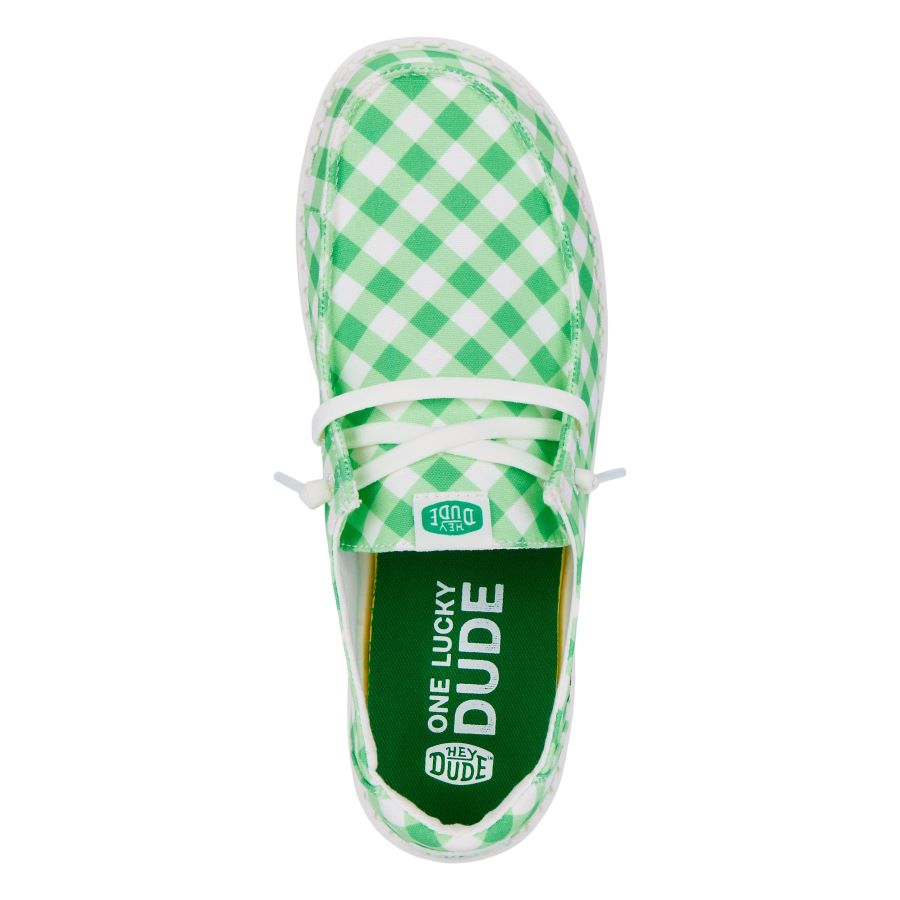 St. Patrick's Day Canvas Shoes with Elastic Laces | Wendy