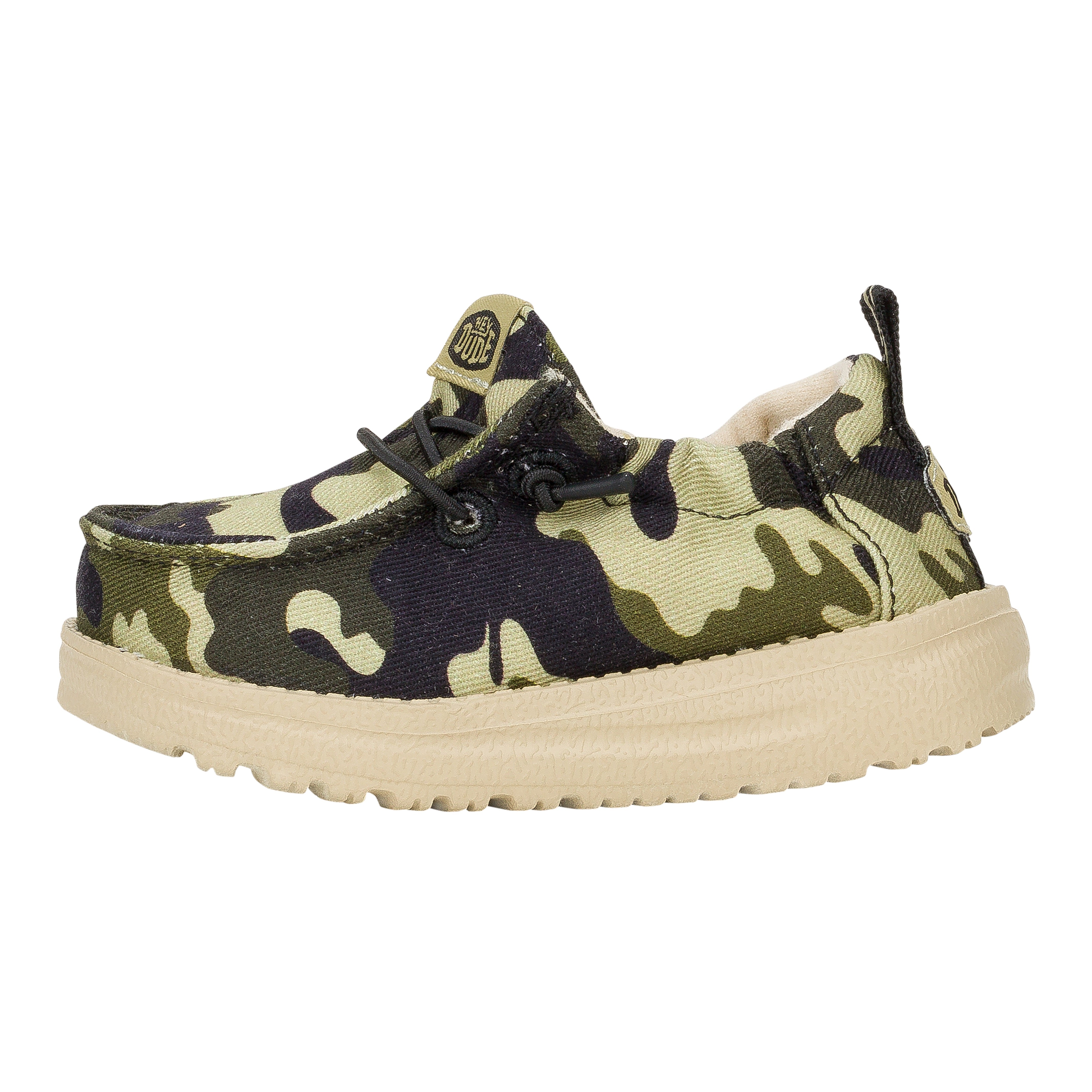 Baby Slip-On Shoes with Stretch Collar & Easy Grip | LilDude Camo Prints