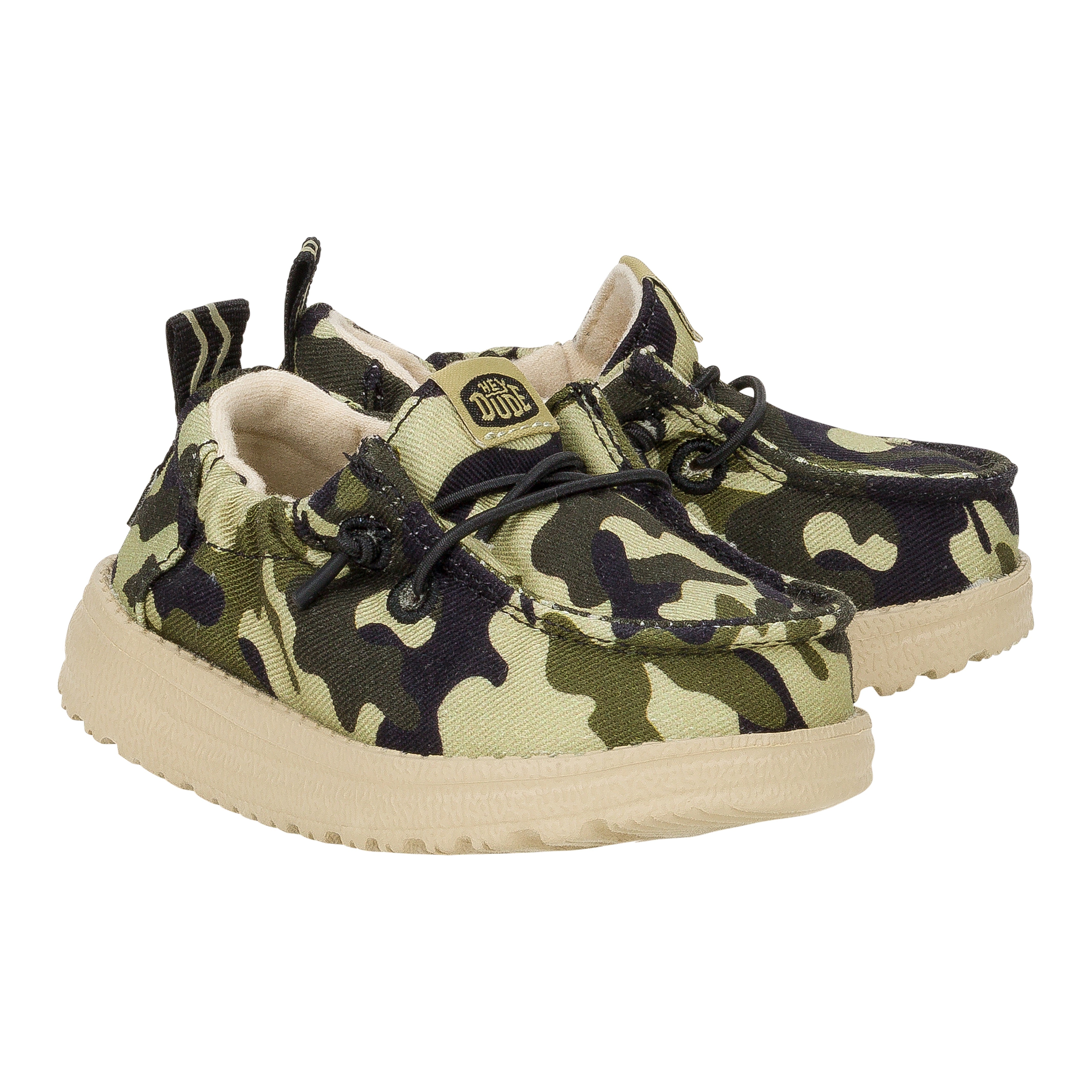 Baby Slip-On Shoes with Stretch Collar & Easy Grip | LilDude Camo Prints