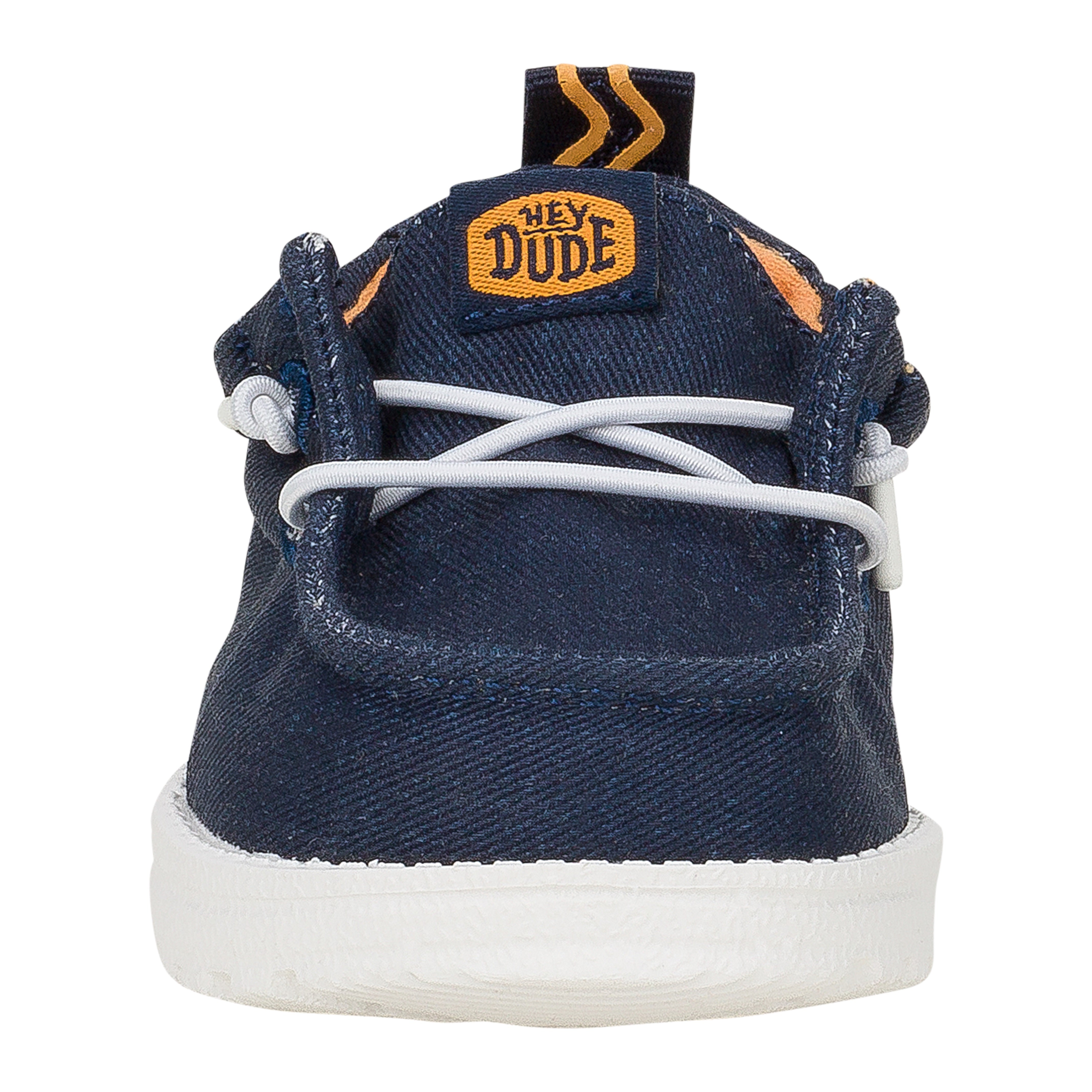 Baby Slip-On Shoes with Stretch Collar & Easy Grip | LilDude Classic Navy