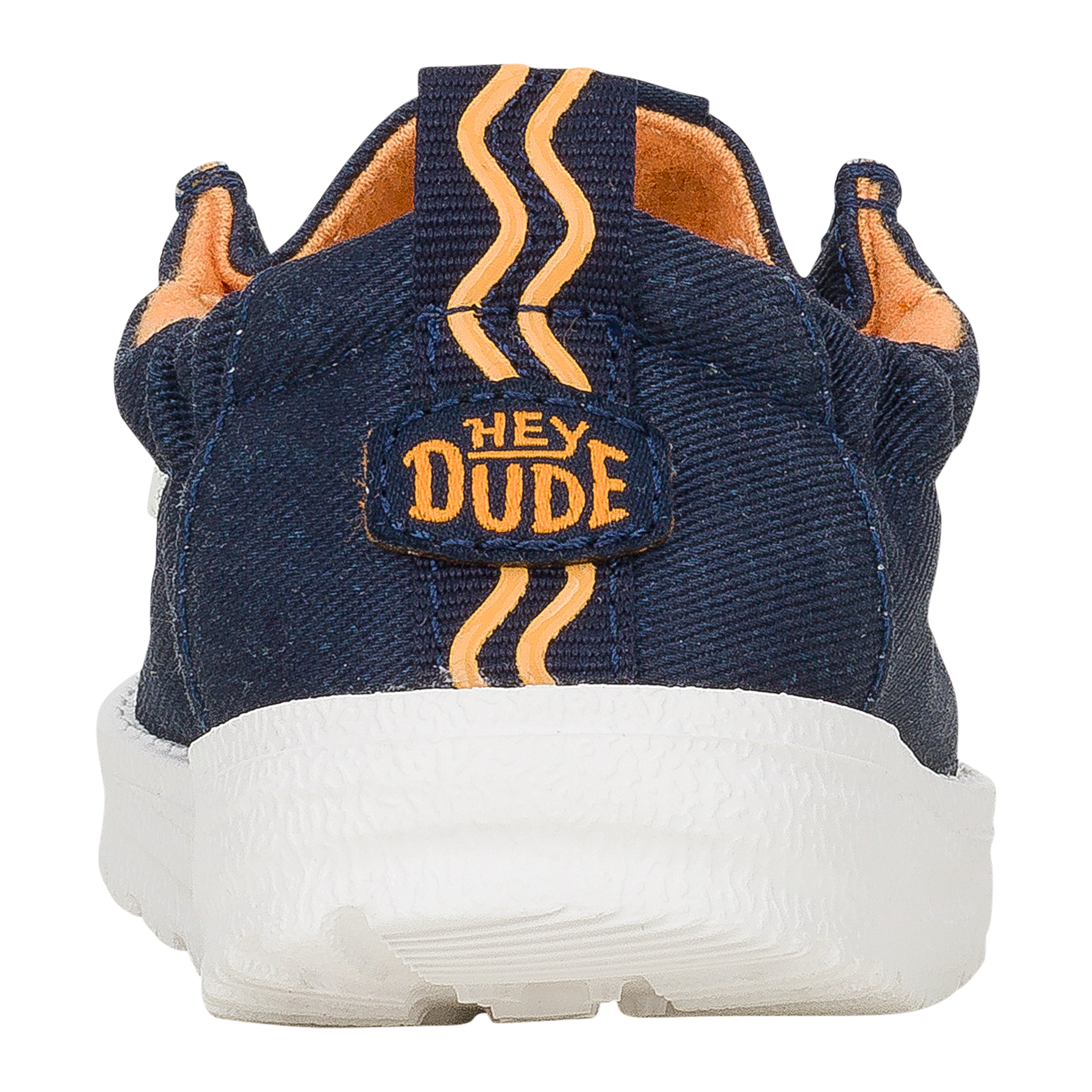 Baby Slip-On Shoes with Stretch Collar & Easy Grip | LilDude Classic Navy