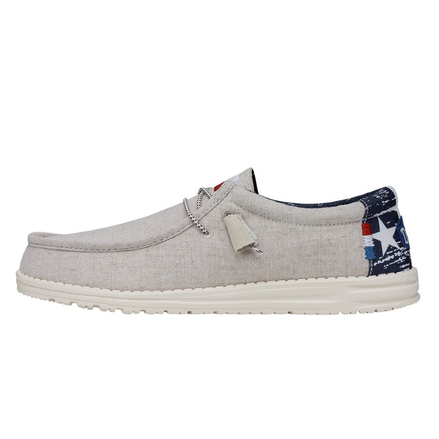 Breathable Canvas Shoes for Travel & Comfort | Wally Texas Off White