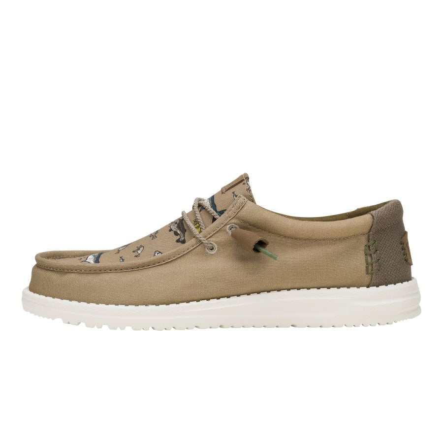 Comfortable Travel Shoes with Elastic Laces | Wally Marlin Brown
