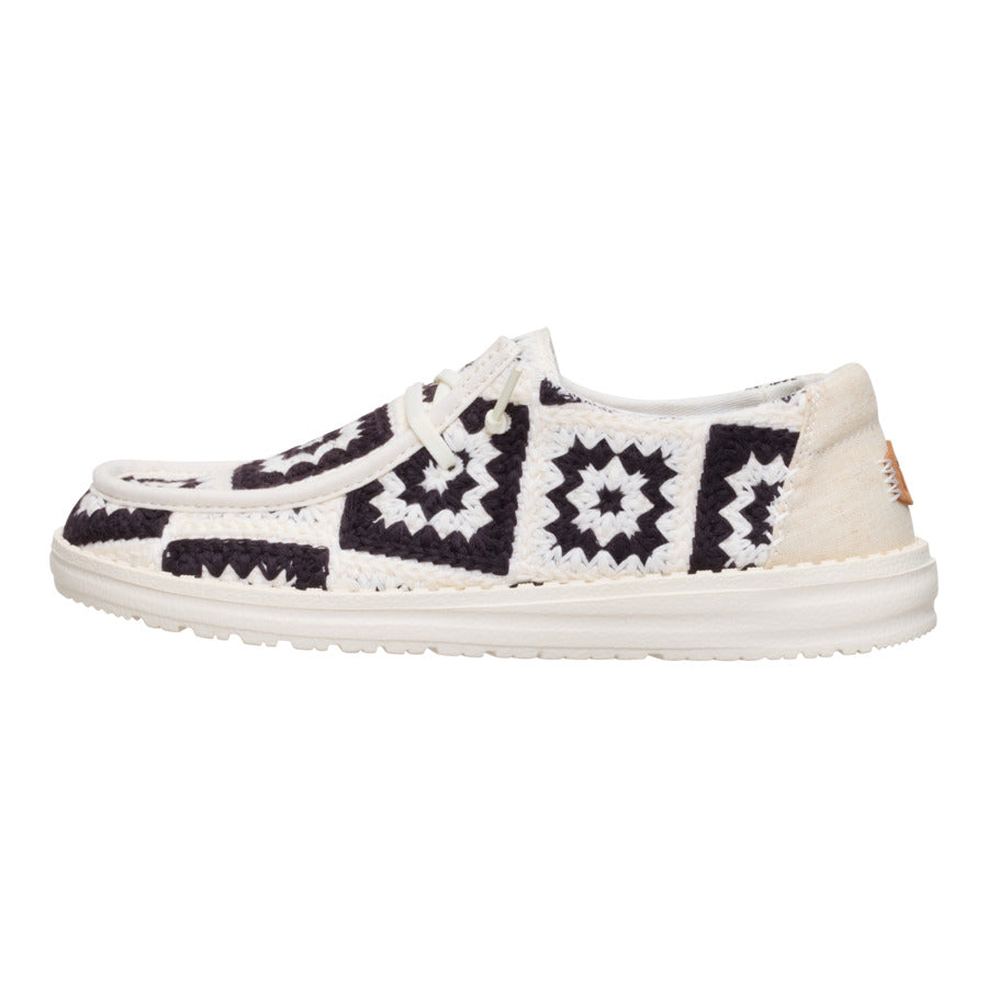 Comfortable Crochet Slip-On Shoes with Removable Insole | Wendy Cottage
