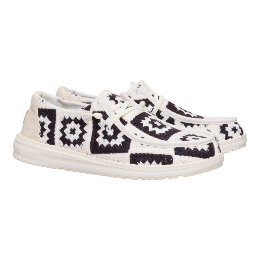 Comfortable Crochet Slip-On Shoes with Removable Insole | Wendy Cottage