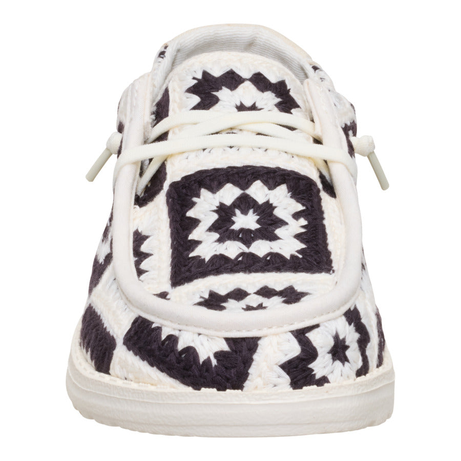 Comfortable Crochet Slip-On Shoes with Removable Insole | Wendy Cottage