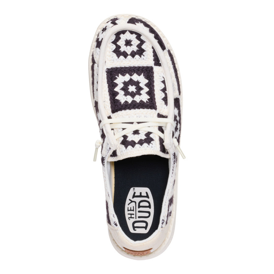 Comfortable Crochet Slip-On Shoes with Removable Insole | Wendy Cottage