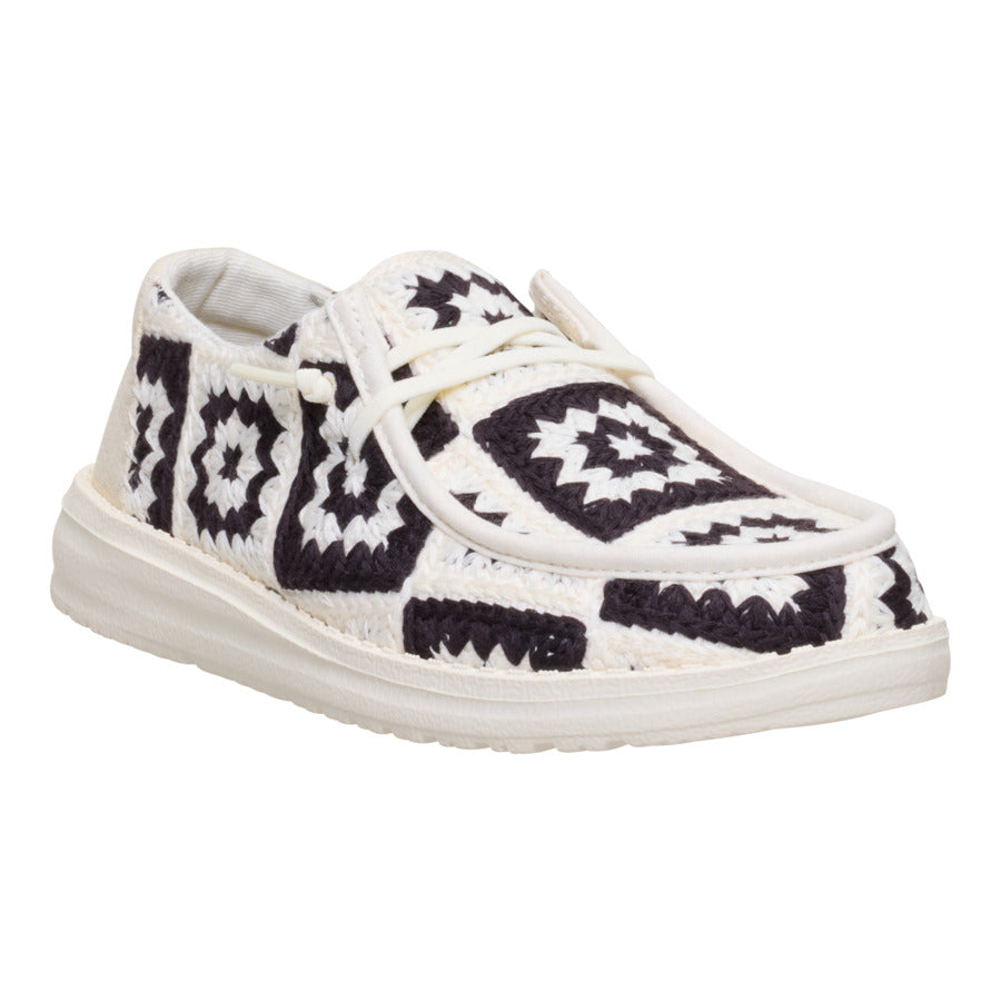 Comfortable Crochet Slip-On Shoes with Removable Insole | Wendy Cottage