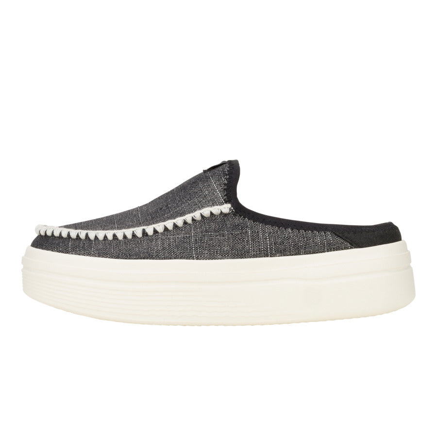 Platform Sneakers with Metallic Shimmer & Comfort Insole | Austin Lift Essentials