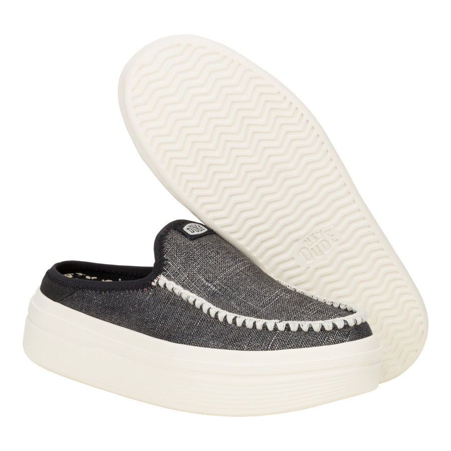 Platform Sneakers with Metallic Shimmer & Comfort Insole | Austin Lift Essentials