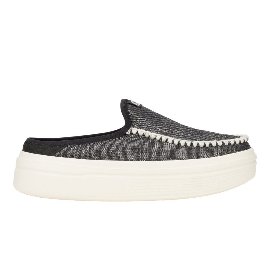 Platform Sneakers with Metallic Shimmer & Comfort Insole | Austin Lift Essentials