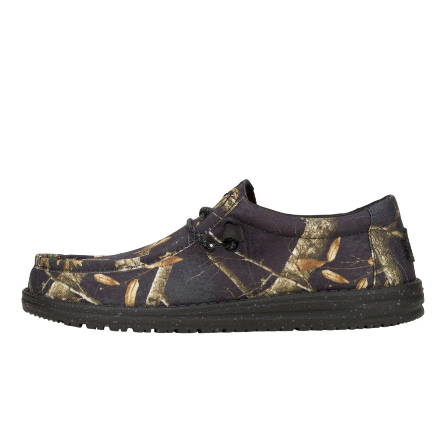 Realtree Edge Camo Shoes for Men - Wally Black/Camo