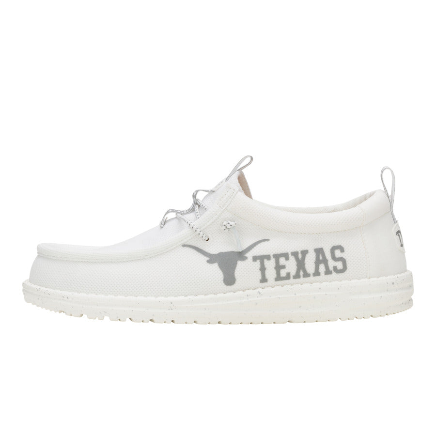 Texas Longhorns White/Burnt Orange Shoes for Game Day | Wally
