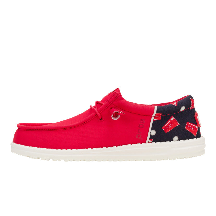 Wally Funk Limited-Edition SOLO Cup Shoes | Red/White/Blue