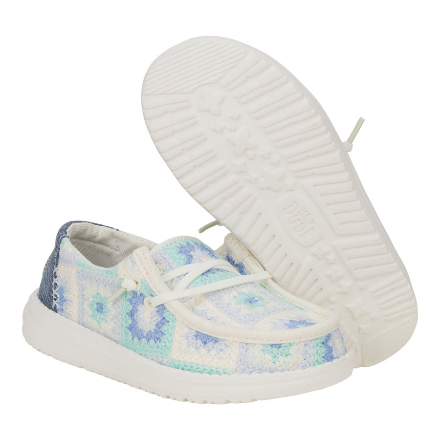 Comfortable Crochet Shoes for Girls with Removable Insole | Wendy Youth Cottage