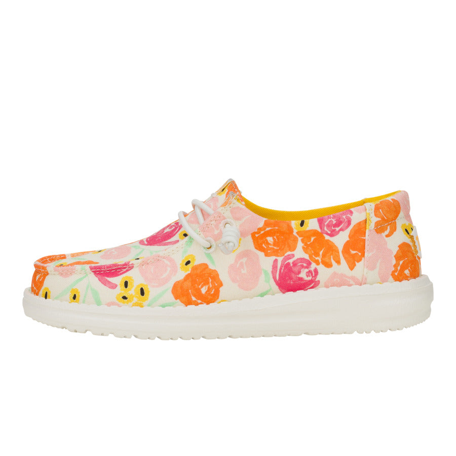 Floral Slip-On Shoes for Girls | Wendy Youth Watercolors