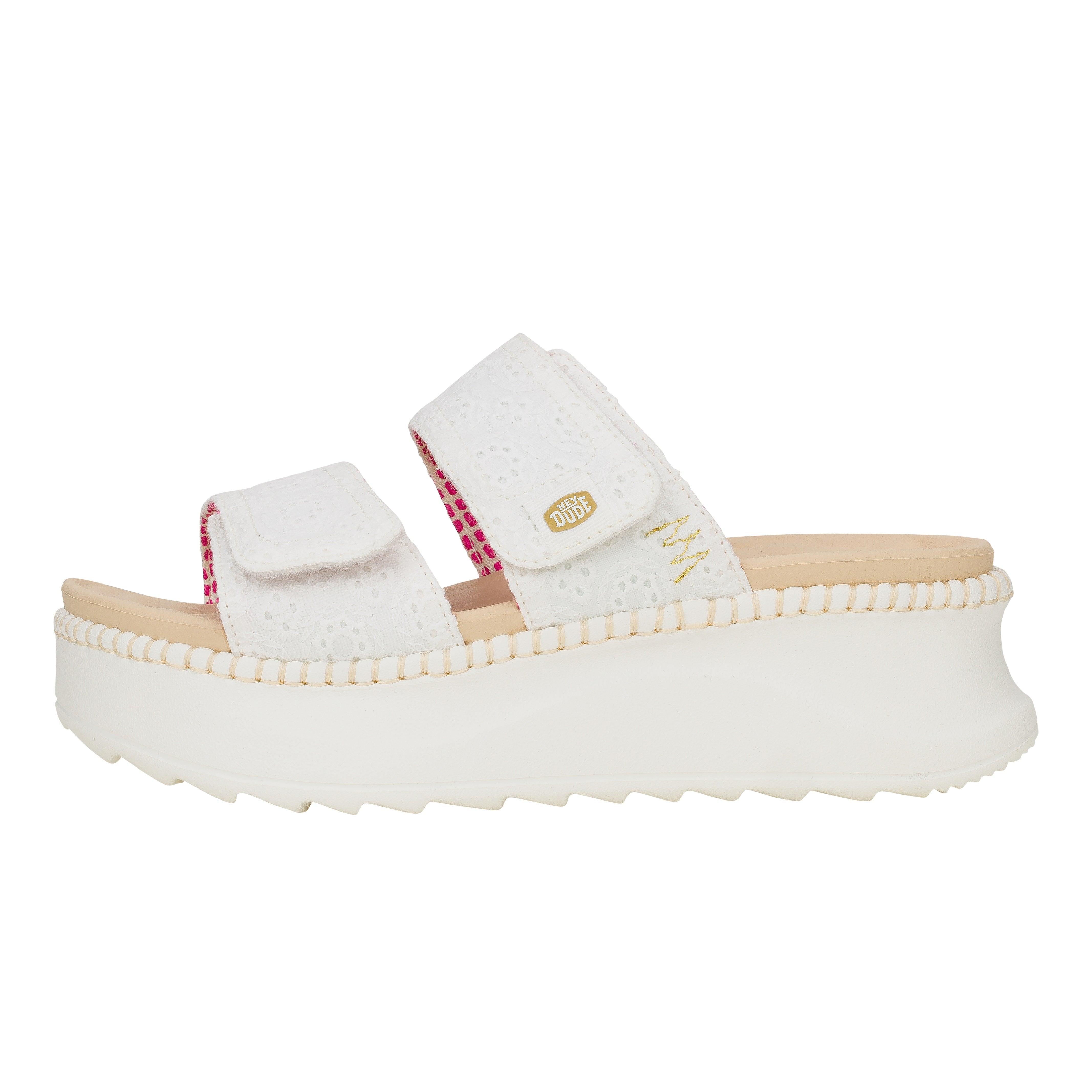 Comfortable Slide Sandals with Adjustable Straps & EVA Footbed | Delray